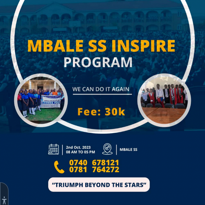 #mbalessinspireprogram 2023 at Mbale SS