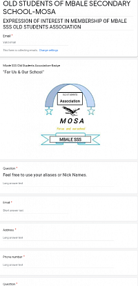 Free Voluntary Membership Registration for MOSA